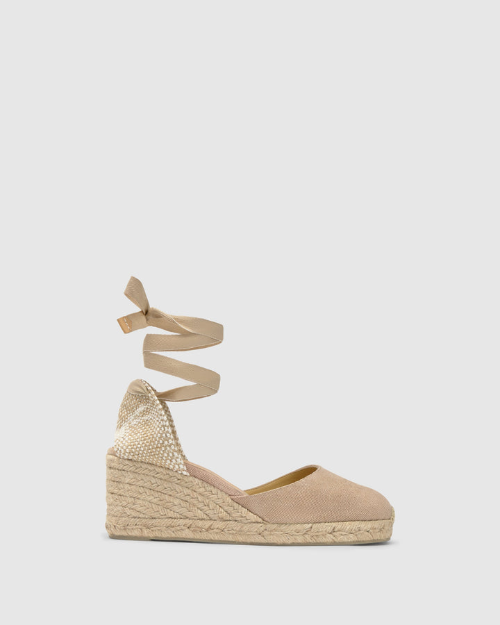 Kelsey Aspen Wedge Pumps – Sand