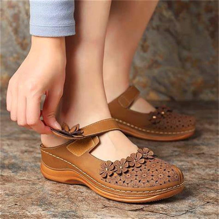 Sadie Rose Slip-On Ballet Flats by Modioza