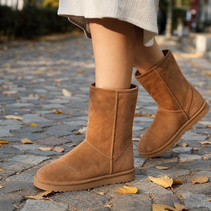 Riley Meadow Winter Boots – Beige