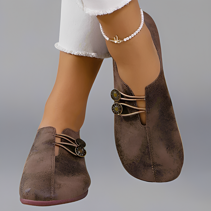 Lacey Meadow Loafers – Brown
