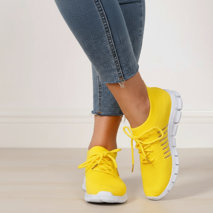 Kelsey Willow Everyday Sneakers – Yellow