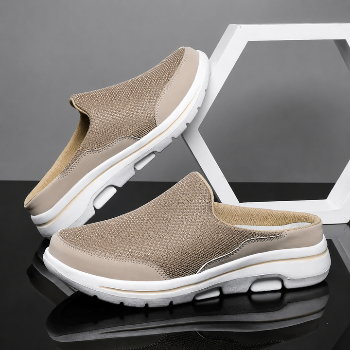 Riley Aspen Slip-On Sneakers – Beige