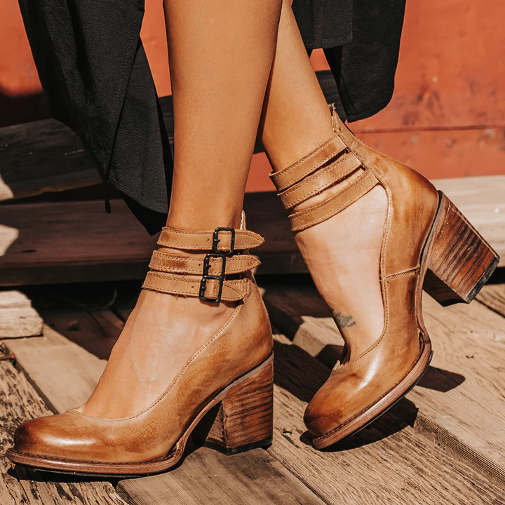Jocelyn Aspen Ankle Boots – Brown