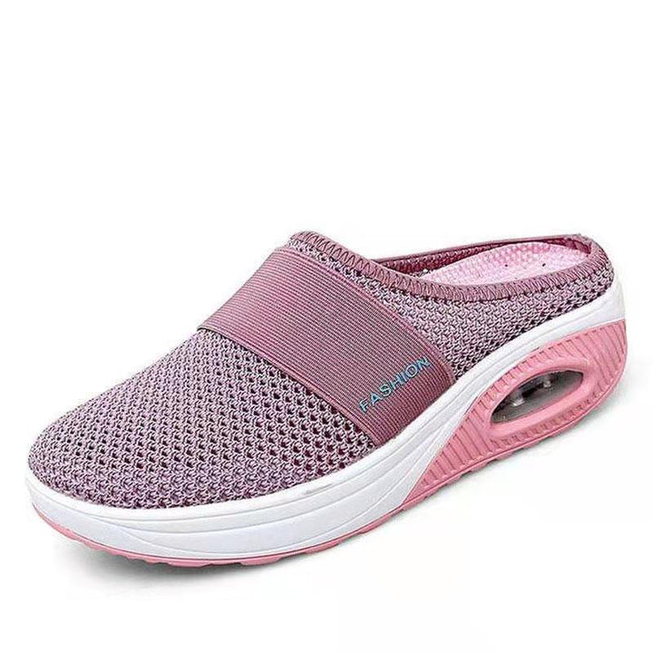 Violet Rose Slip-On Sneakers by Modioza