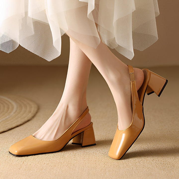 Brenna Cedar Pumps – Camel