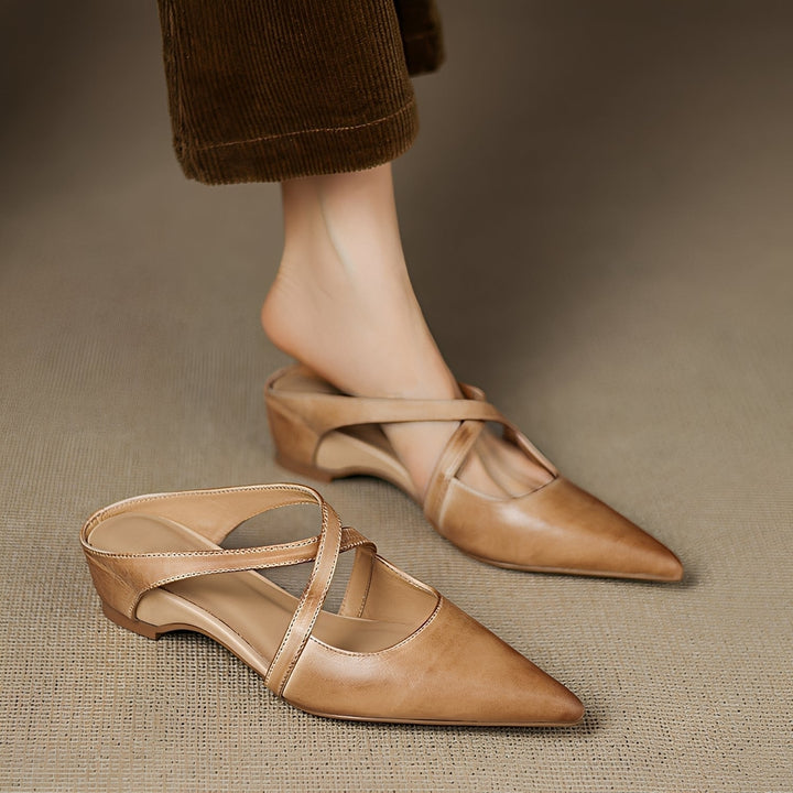 Remi Aspen Mules – Khaki