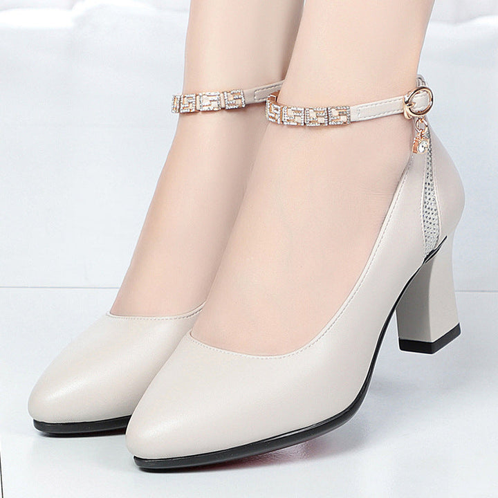 Opal Lane Block-Heel Pumps by Modioza