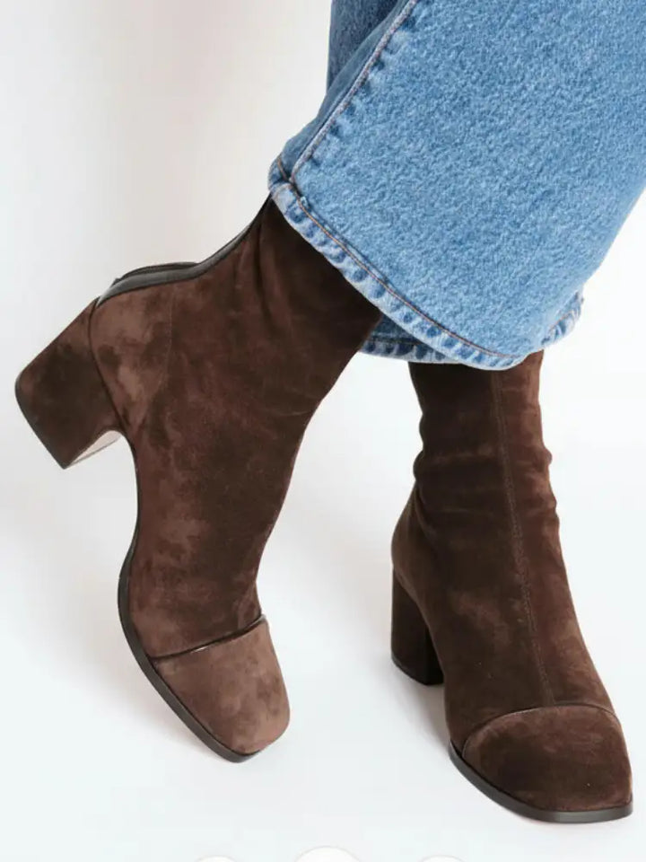 Quinn Harbor Winter Boots – Dark Brown