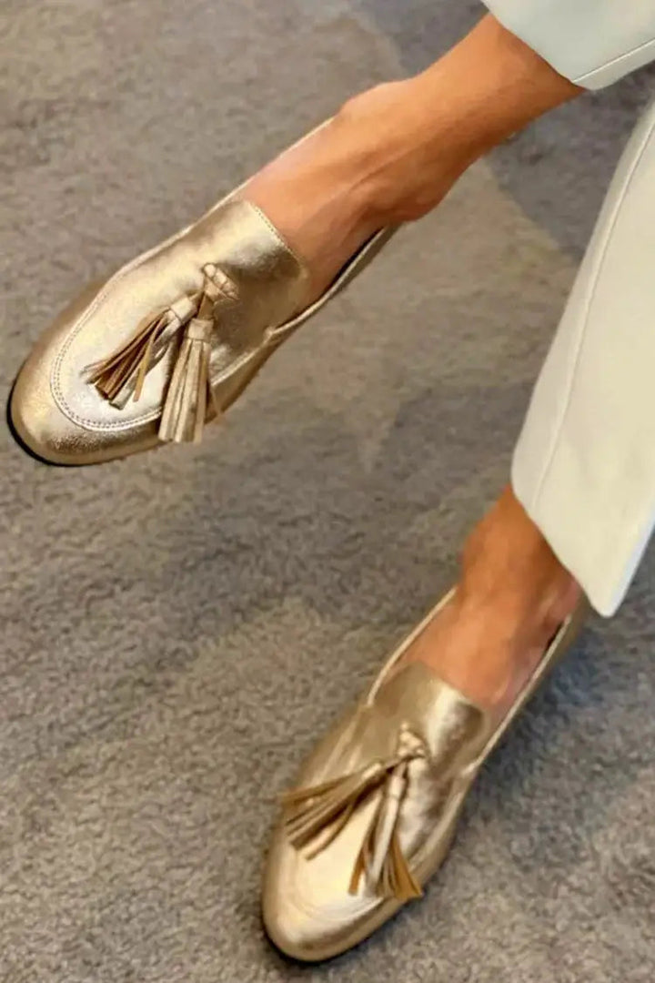 Lennon Aspen Loafers – Gold