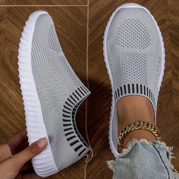 Merritt Harbor Slip-On Sneakers – White