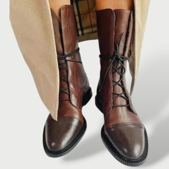 Madeline Juniper Winter Boots – Brown