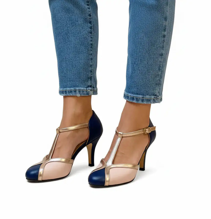 Leighton Harbor Pumps – Blue