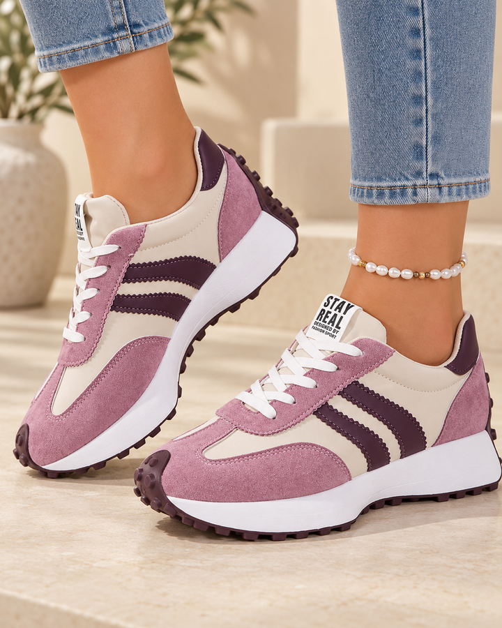 Emery Meadow Platform Sneakers – Purple
