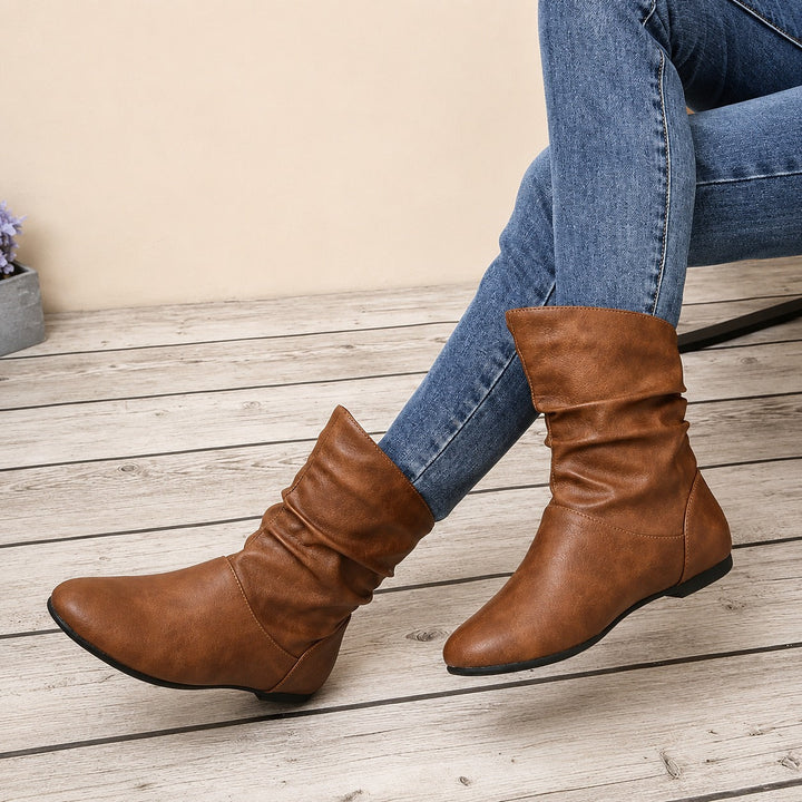 Hayden Cedar Ankle Boots – Brown