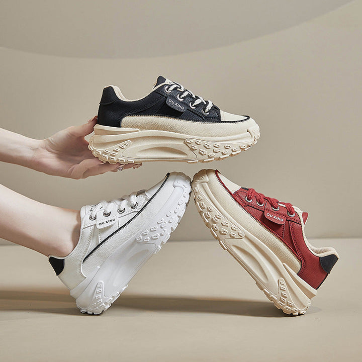 Amelie Rose Platform Sneakers by Modioza