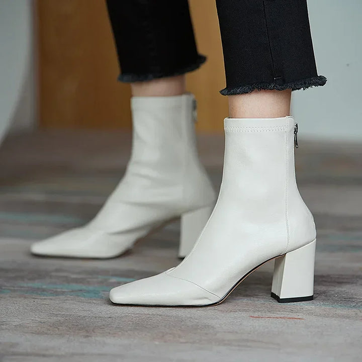 Faye Rose Ankle Boots by Modioza