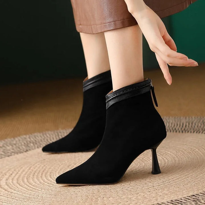 Adeline Rose Ankle Boots by Modioza