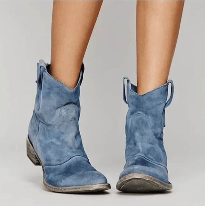Presley Juniper Winter Boots – Blue