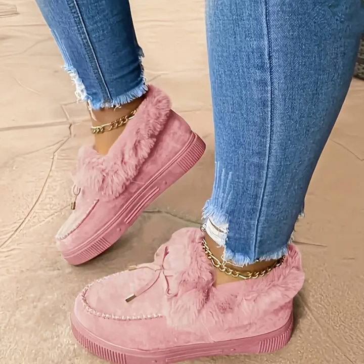 Orla Row Lined Moccasins by Modioza