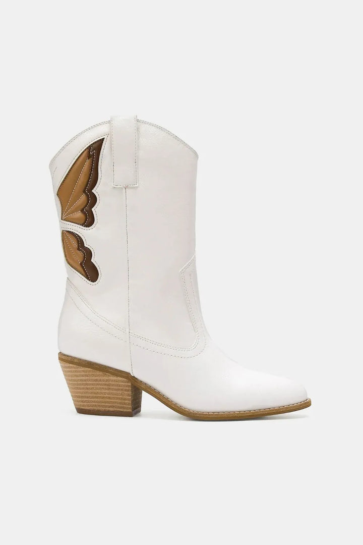 Remi Harbor Ankle Boots – White