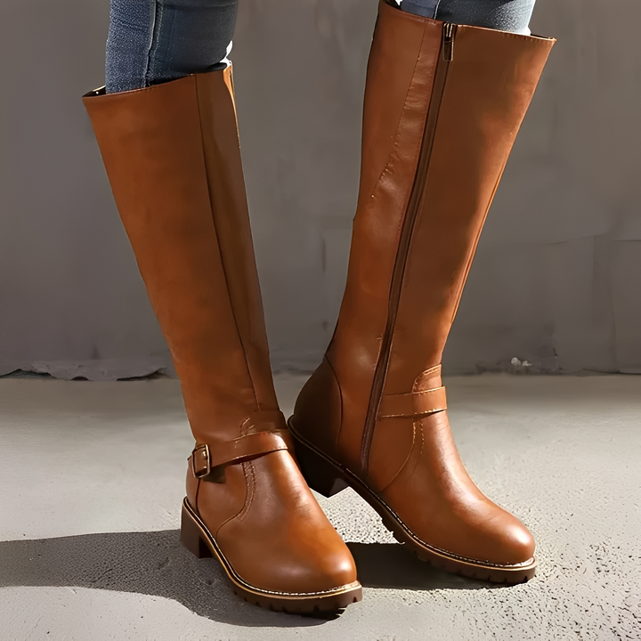 Lennox Cedar Ankle Boots – Brown