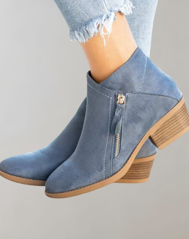 Payton Willow Ankle Boots – Blue