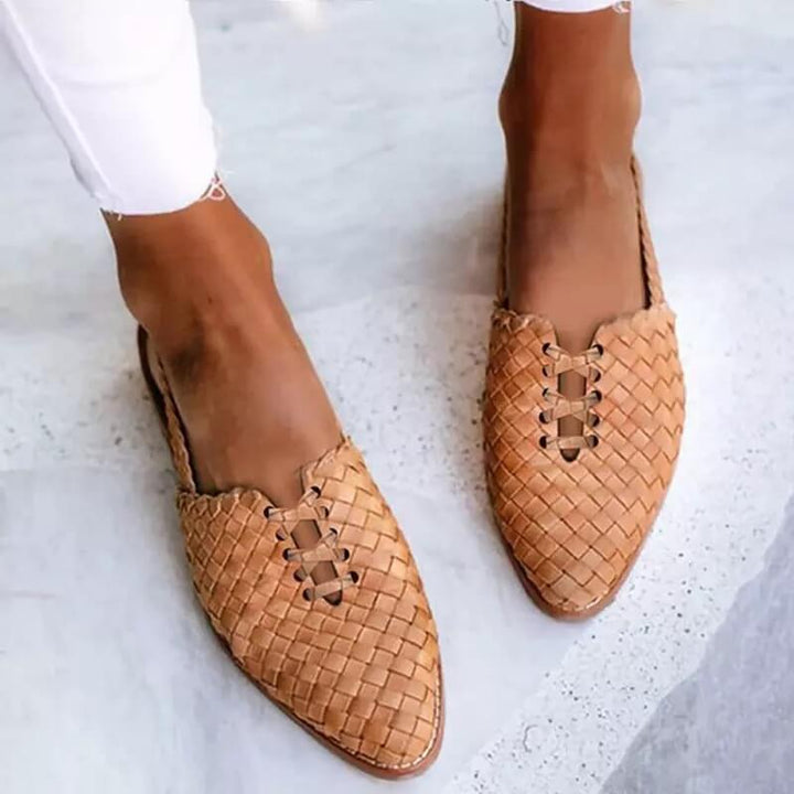 Everly Cedar Mules – Khaki