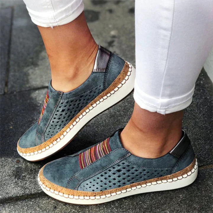 Marlow Meadow Slip-On Sneakers – Blue