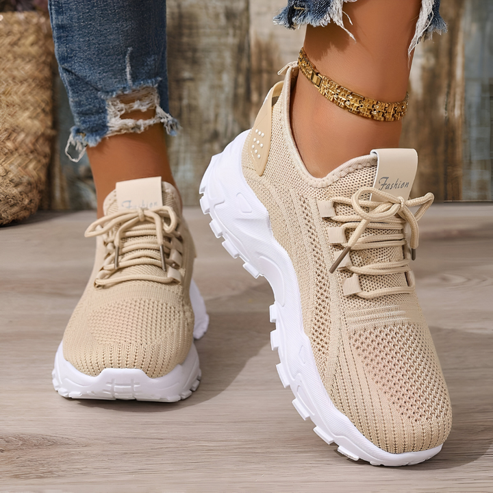 Avery Juniper Everyday Sneakers – Khaki