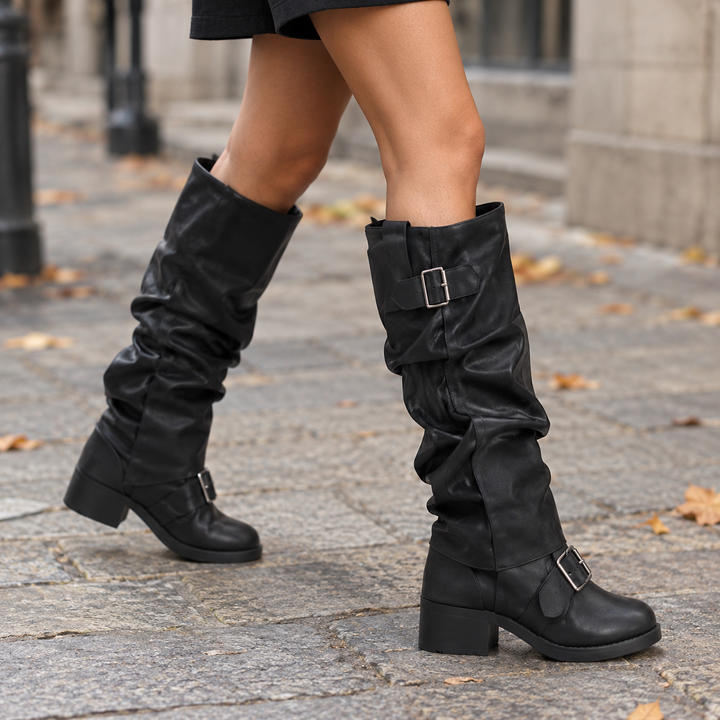Harper Juniper Winter Boots – Black